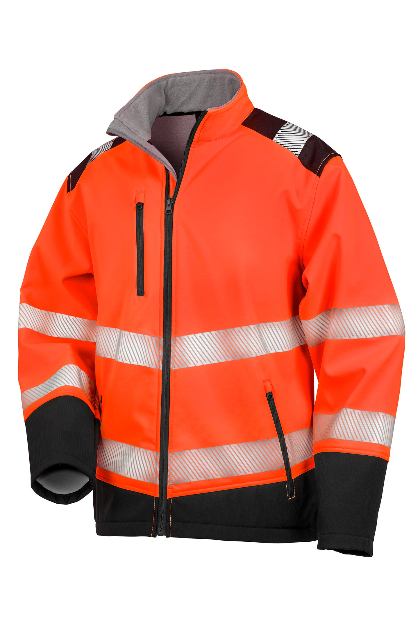 Result - Painettava Safety Softshell-takki